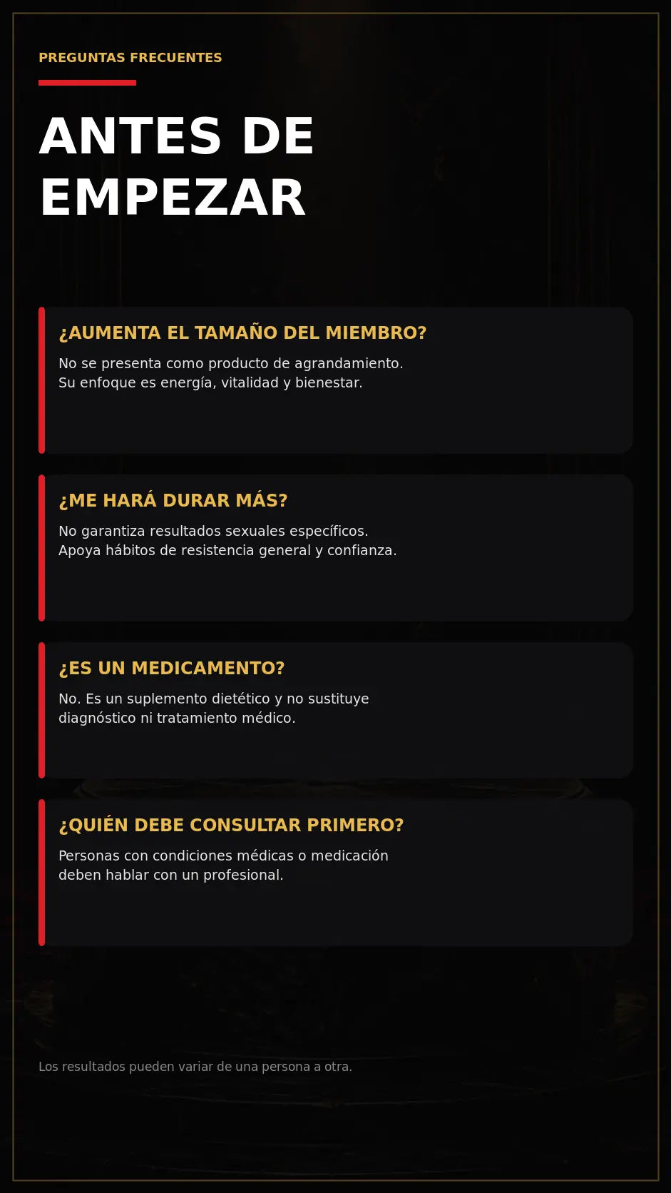 Preguntas frecuentes sobre Shilajit Pro Max